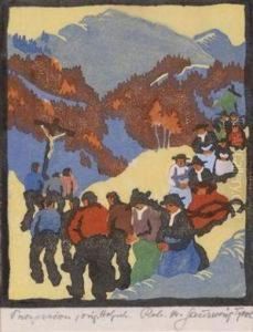 Procession by Robert Saurwein