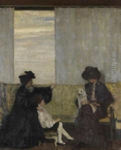 Interieur Mit Fenster by Georg Sauter