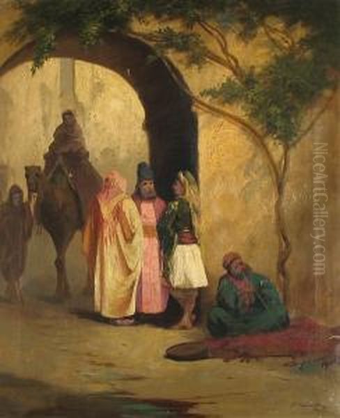 A Damascus Street Scene - view 1