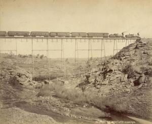 Dale Creek Iron Viaduct by Charles Roscoe Savage