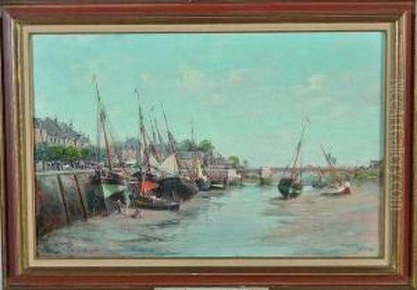la Touque A Trouville - view 1