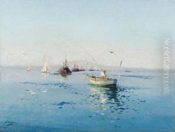 Barques Dans La Baie De Toulon - view 1