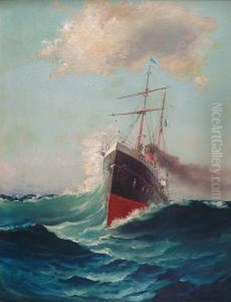 Steamer En Haute Mer - view 1