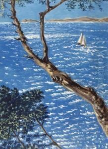 Mare Ligure Sotto Il Sole by Alberto Savinio