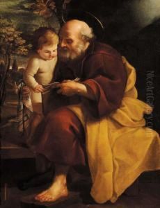 San Giuseppe Con Bambin Gesu'