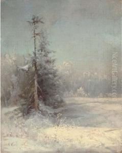 Winter Landscape by Alexei Kondratyevich Savrasov