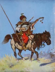 Kozak Ukrainski Z Xvii Wieku by Stanislaus Sawiczewski