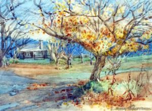 Near Silver Stream by E.Rosa Sawtell
