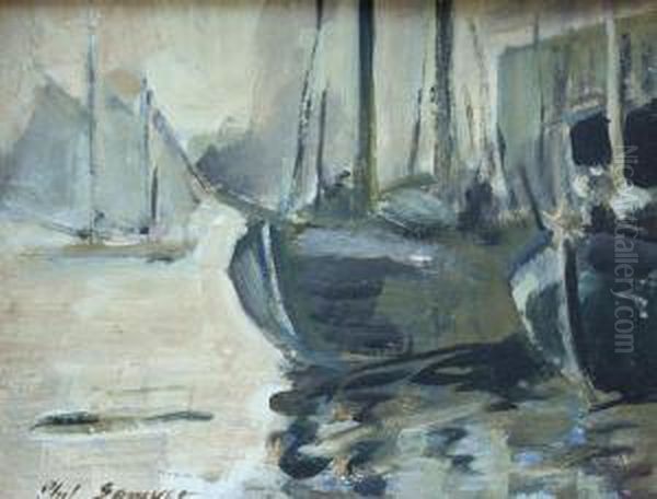 Gloucester Dockside Scene - view 1