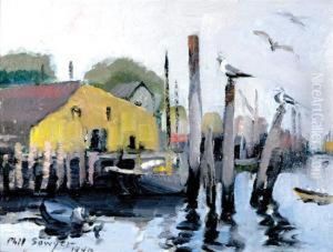 Glouster Docks by Philip Ayer Sawyer