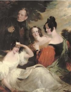 Portrait Of Robert Robertson by Frederick Richard Say