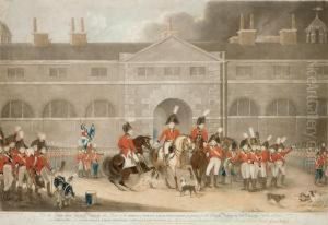 The Prince Of Wales's Loyal Volunteers, Preparing For The Grand Review By His Majesty by William Say
