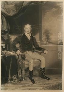 Portrait Of John Willis, Md Of Greatford, Lincolnshire by William Say
