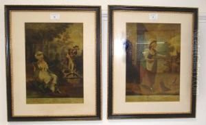 Cottage Beauty And Fatal Curiosity by Robert Sayer