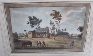 South East View Of Copenhagen House by Robert Sayer
