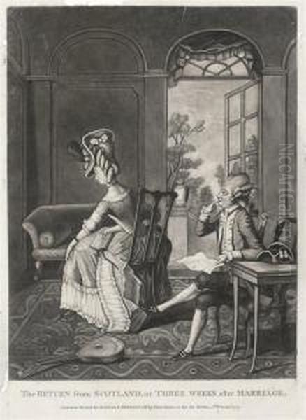 The Return From Scotland, Or Three Weeks After Marriage - view 1