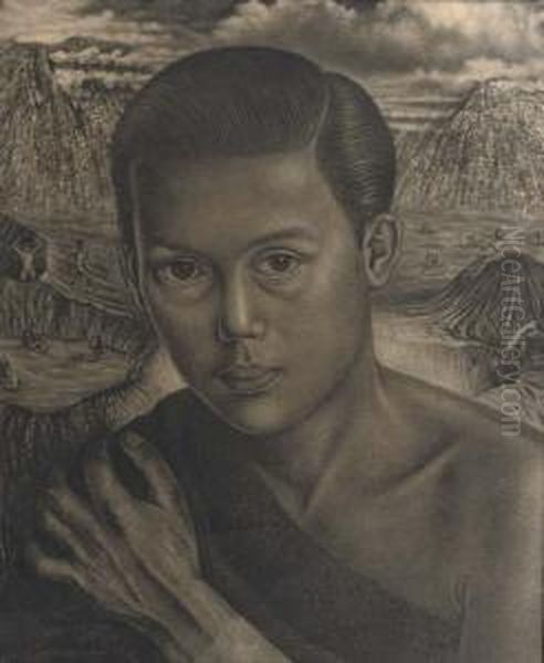 Portrait Of An Indonesian Boy - view 1