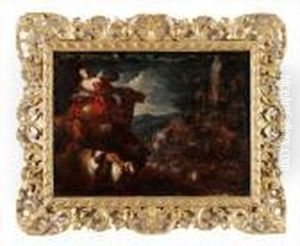 The Escape Ofjacob And Rachel From Laban, Genesis Xxxi
