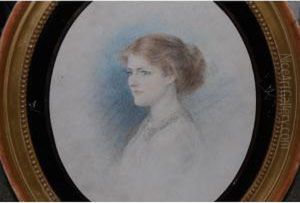 Portraits Of A Young Lady And Boy Portraits Of A Young Lady And Boy