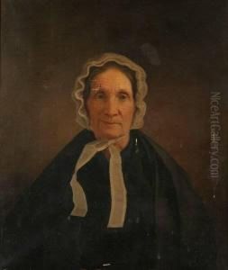 Portrait Of Elizabeth Anderson Clarkson (mrs. William) by William Harrison Scarborough