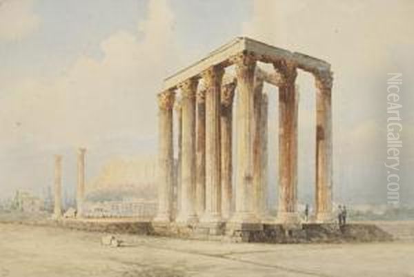 Temple Of Jupiter, Athens - view 1