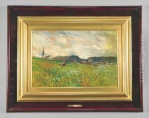 Paesaggio Montano Con Chiesetta by Ferruccio Scattola