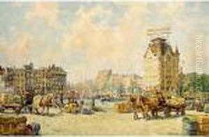 A View Of The Witte Huis, Rotterdam by Hendrik Schaap