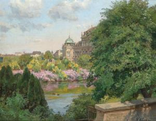 Blick In Den Belvederegarten - view 1