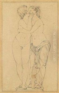 Venus Und Amor by Johann Gottfried Schadow