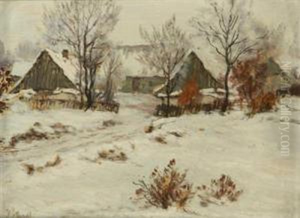 Winter In A Village - view 1