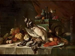 Nature Morte Au Canard Blanc by Lucas Schaefels