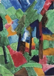Waldlichtung by Fritz Schaefler