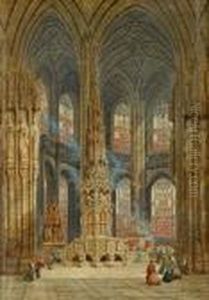St Lorenz Kirche Nurnberg by Henri Schafer
