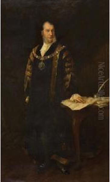 Portrait Of Joseph Clarke, Lord Mayor Of London - view 1