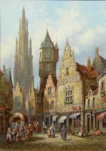 View Of Antwerp Cathedral