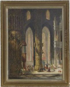Scenes In The Church Of San Miguel, Xeres De La Fronterra