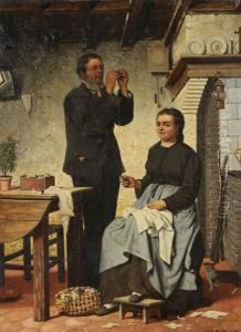 ""chez La Jeune Veuve"" by Jozef Schakewits
