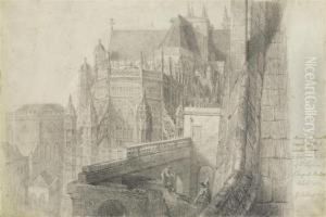View Of Westminster Abbey From Theeast