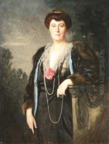 Portrait Of A Society Woman - view 1
