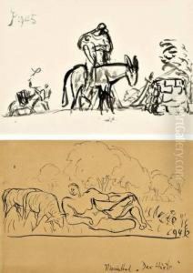 "der Hirte" / Untitled by Edwin Scharff
