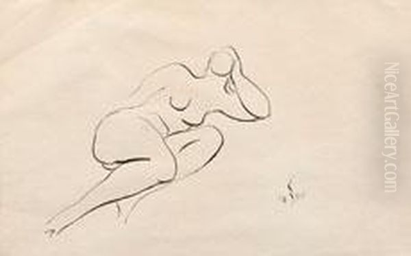 Liegender Weiblicher Akt - view 1