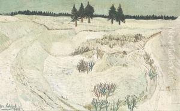 Paysage Enneige - view 1