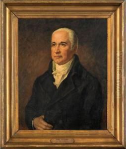 Portrait Of Joahn Inskeep, President Of The Insurance Company Ofnorth America