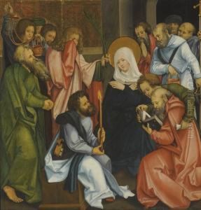 Christ Carrying The Cross by Hans Leonhard Schaufelein