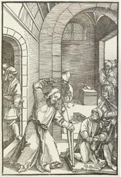 Christ Driving The Money Changers From The Temple - view 1