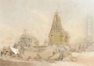 The Temples Of Khajuraho by Julius Schaumburg