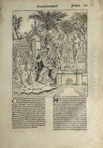 Collection Of 43 Leaves From The by Hartmann Schedel