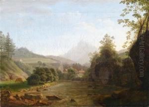 Flusslandschaft Mithirten Flusslandschaft Mithirten