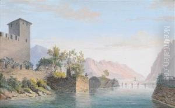 Das Castellodella Rocca Bei Riva Am Gardasee - view 1