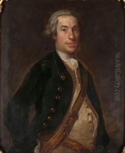 Friherre Arent Gustav Silfversparre by Johan Henrik Scheffel